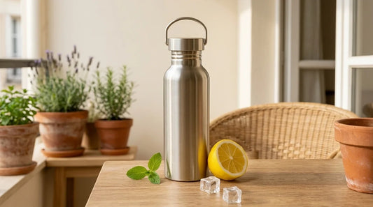 Photographie Ecosense pour l'article « Énergie Solaire Domestique : Premiers Pas vers l'Autonomie » — scène photoréaliste illustrant kit solaire balcon, énergie solaire maison débutant, autoconsommation, talon de consommation, panneau solaire domesti
