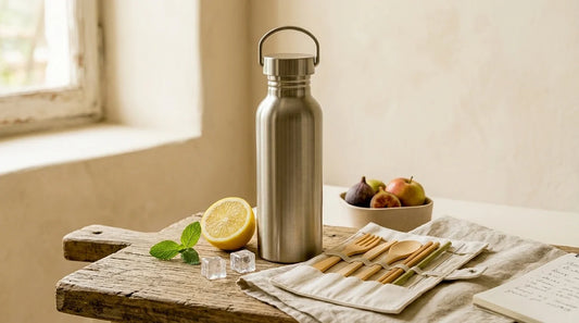 Photographie Ecosense pour l'article « Semaine du Développement Durable : Actions à Adopter » — scène photoréaliste illustrant semaine développement durable, actions développement durable, SEDD 2026, alimentation durable, gaspillage alimentaire, évèn