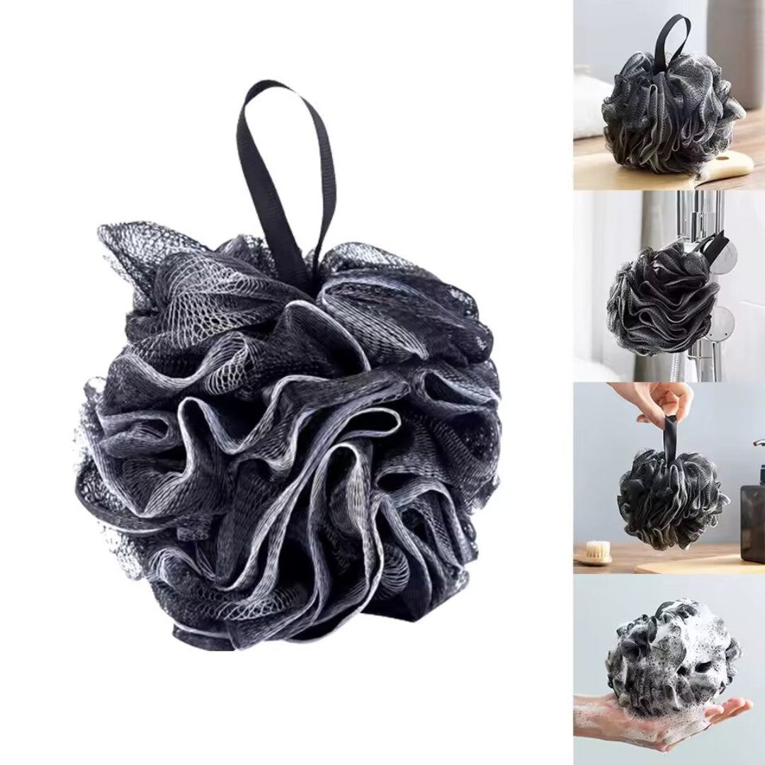 Boule-de-bain-en-fibre-de-charbon-bambou